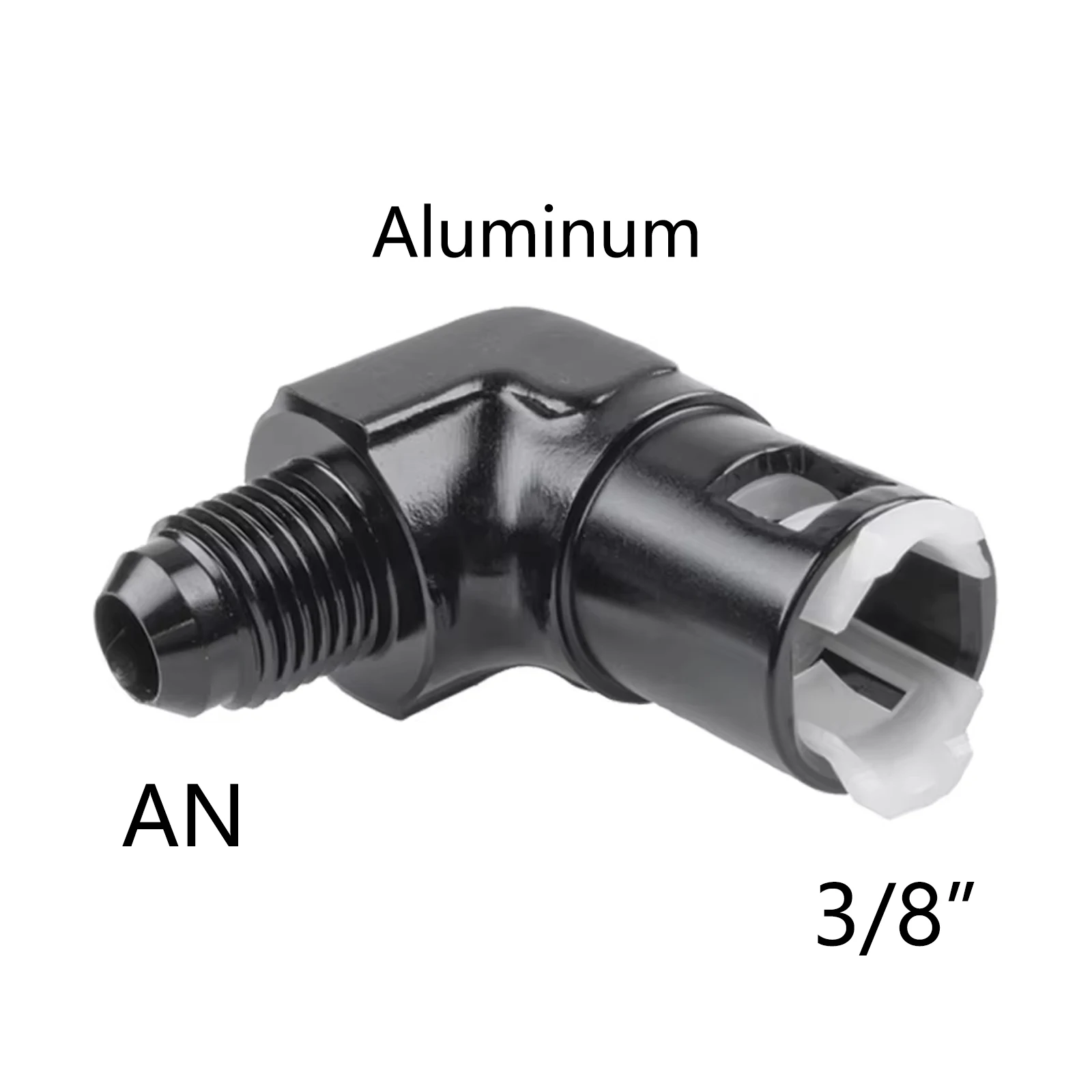 AN6 AN8 Female Quick Connect Adapter 90 Degree 3/8
