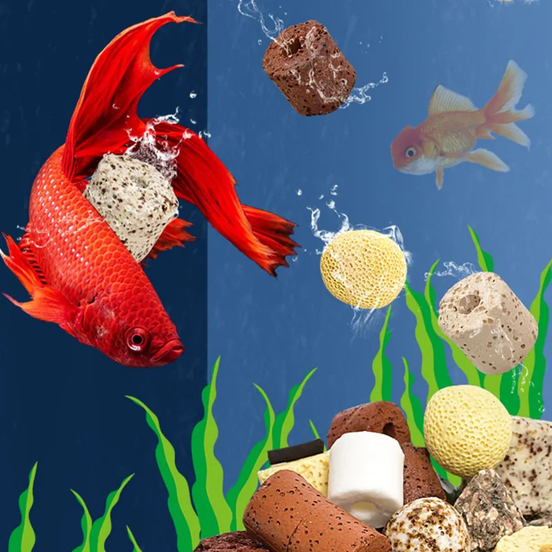 420g 12 in 1 Aquarium Bio Balls Biochemical Ball Filter Media for Aquarium Filter Accessories for Fish Tank