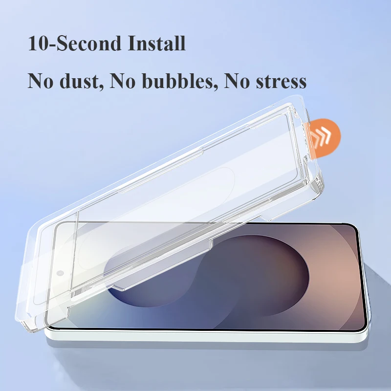 

Для Samsung Galaxy S26 Ultra S26 Plus 5G LeReach CF, 2 шт., утолщенная защитная пленка из закаленного стекла, безворсовая, герметичная, для защиты экрана