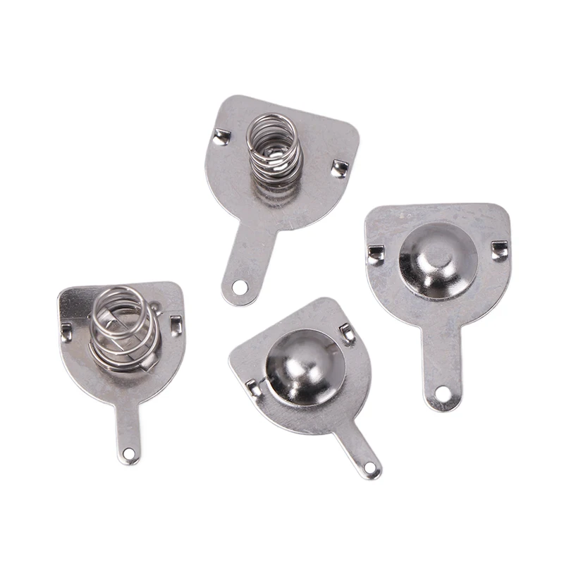 10 قطعة 16*16 مللي متر 18.5*16.5 مللي متر الربيع ورقة الاتصال صندوق البطارية الإيجابية والسلبية واحدة ثنائي القطب 18650 ورقة البطارية