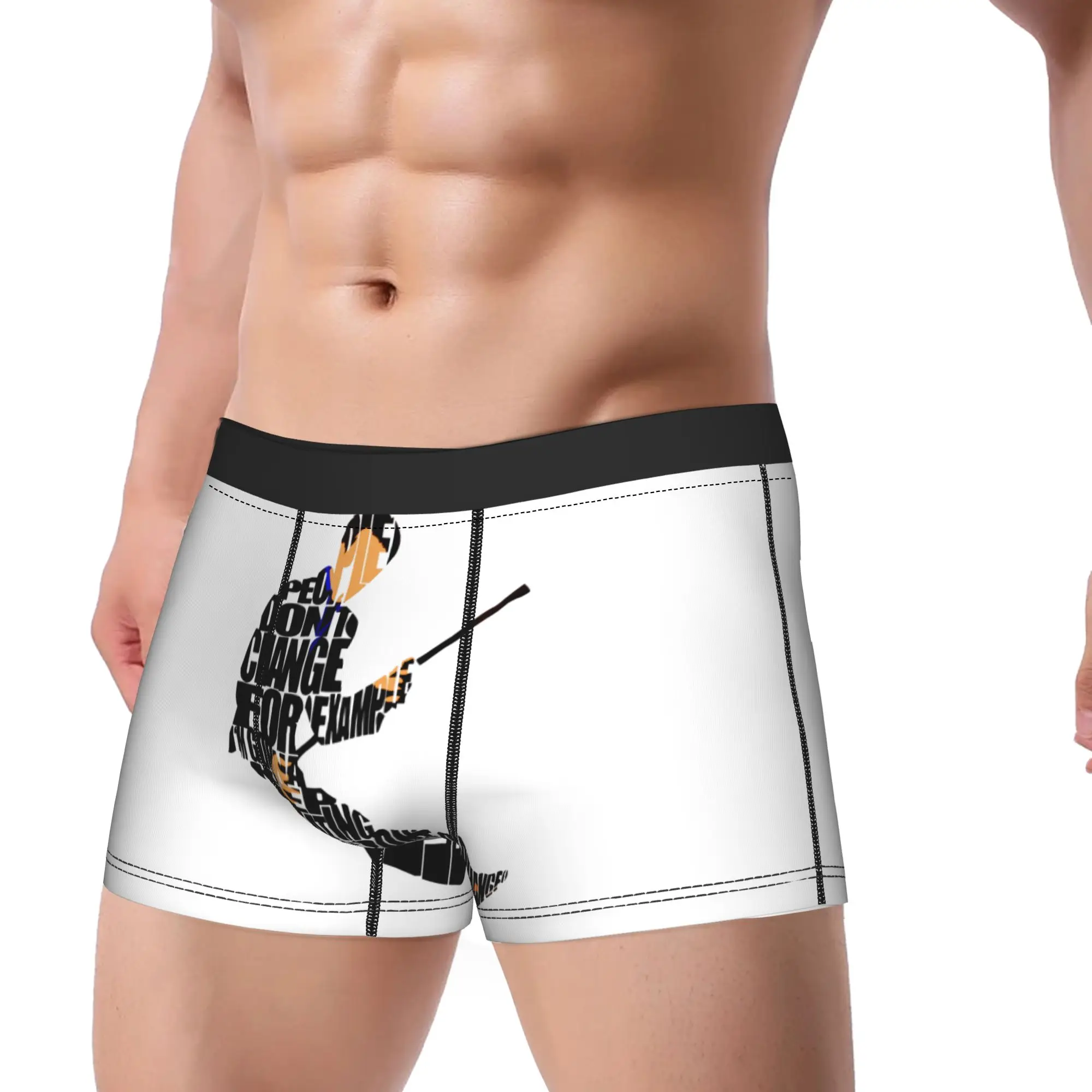 

House MD Men Underwear Dr Gregory House Hugh Laurie Boxer Briefs Shorts Panties Sexy Breathable Underpants for Male M-XXL