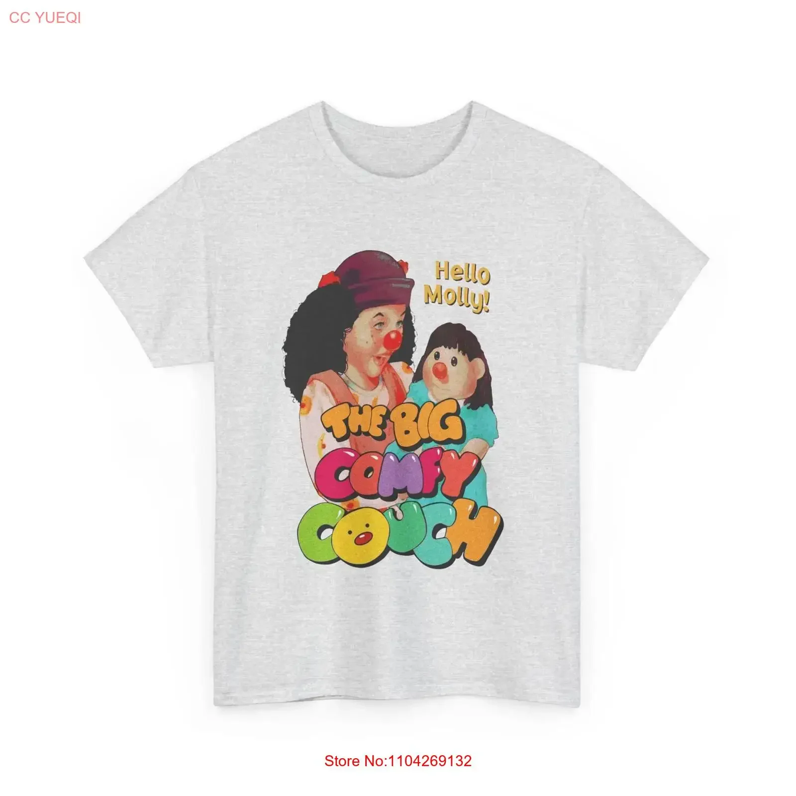 the big comfy couch canadian children's prop comedy tv show T Shirt vintage Washed Versatile designer clothes fashion