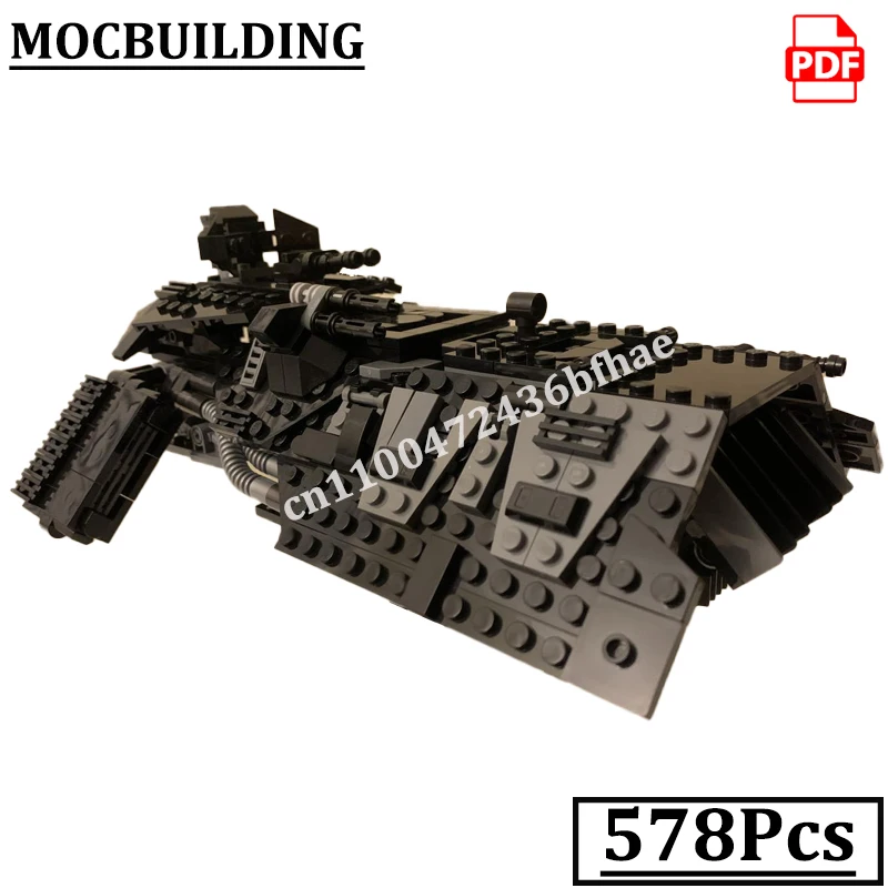 

Night Buzzarded Transport Ship Model Moc MOCBUILDING Blocks Star Movie Construction Toys Gift