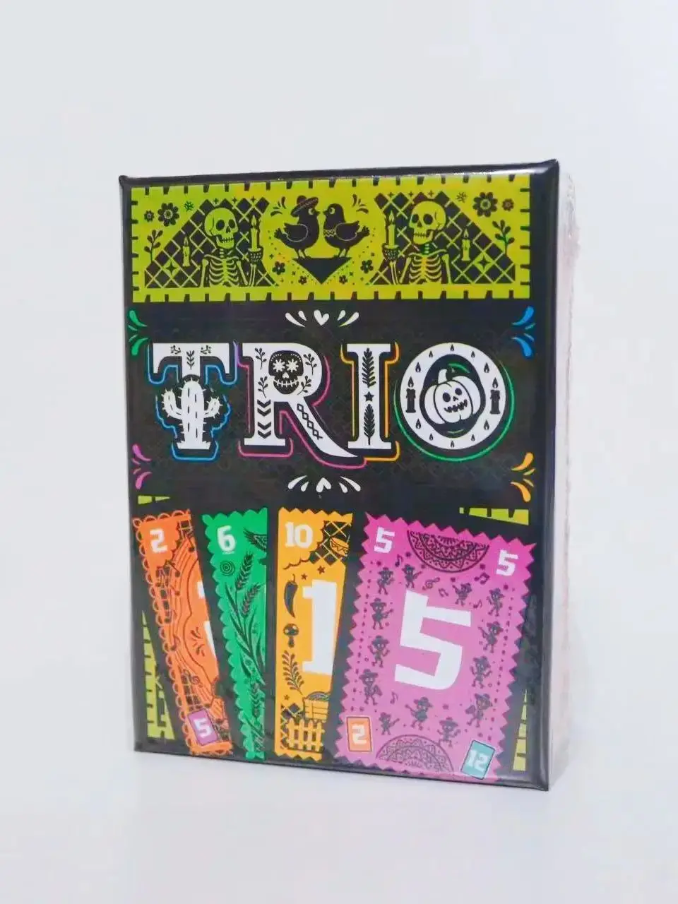 Jeu de société de stratégie TRIO | 3-6 joueurs | 15 minutes de temps de jeu. Soirées de jeux en famille, parfaites pour le jeu de fête