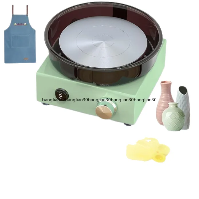 Electric Pottery Wheel Fingertip Mini Pottery Machine Small Pottery Children's Game DIY Embryo Pulling Machine