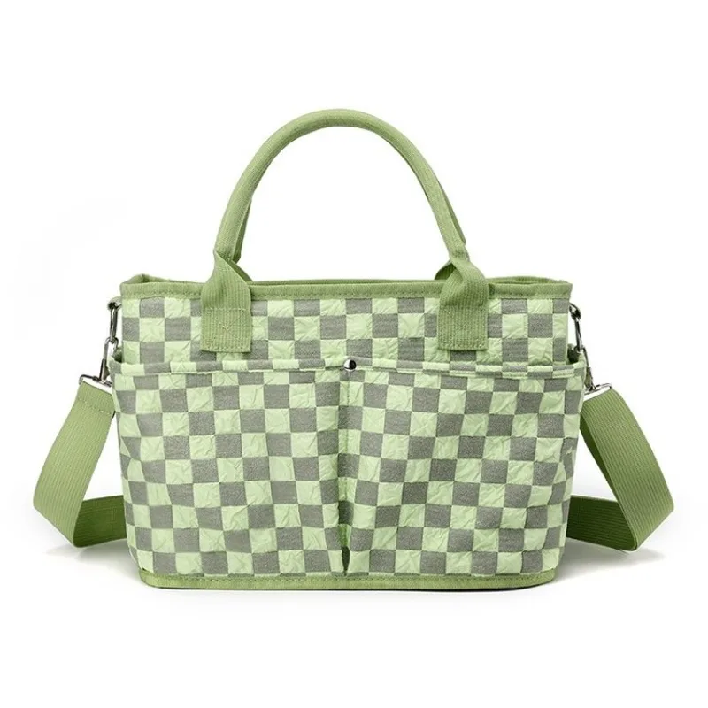 

Classic Luxury Diaper Bag For Women Leather Crossbody Bag Vintage Minimalist Tote Designer Large Capacity Elegant