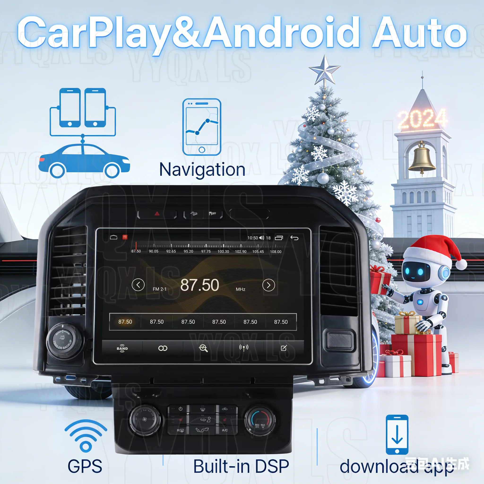 Dual Screen For Porsche Boxster 718 2016-2023 Multimedia Stereo Player Android Car Radio CarPlay Auto GPS Navigati