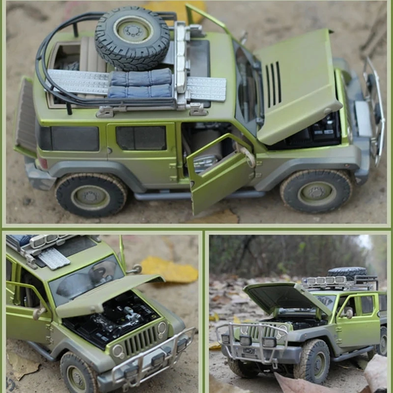 Maisto 1:18 New Jeep Rescue Conpet Hummer H1 alloy car model simulation car decoration collection gift Die casting model boy toy