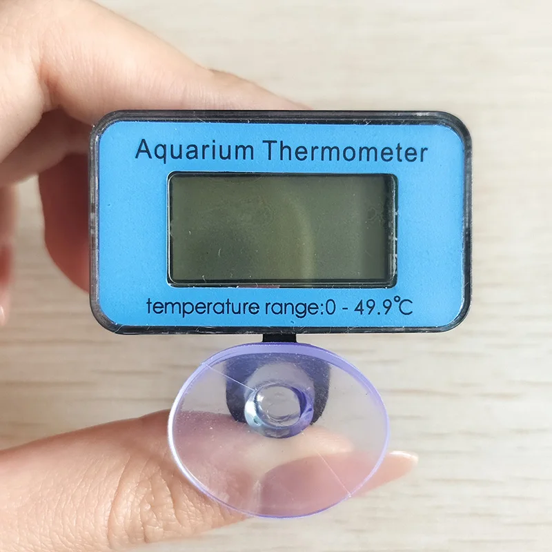 1Pcs Waterproof LCD Digital Fish Tank Aquarium Thermometer Submersible Water Temperature Meter Temperature Control -50~+70
