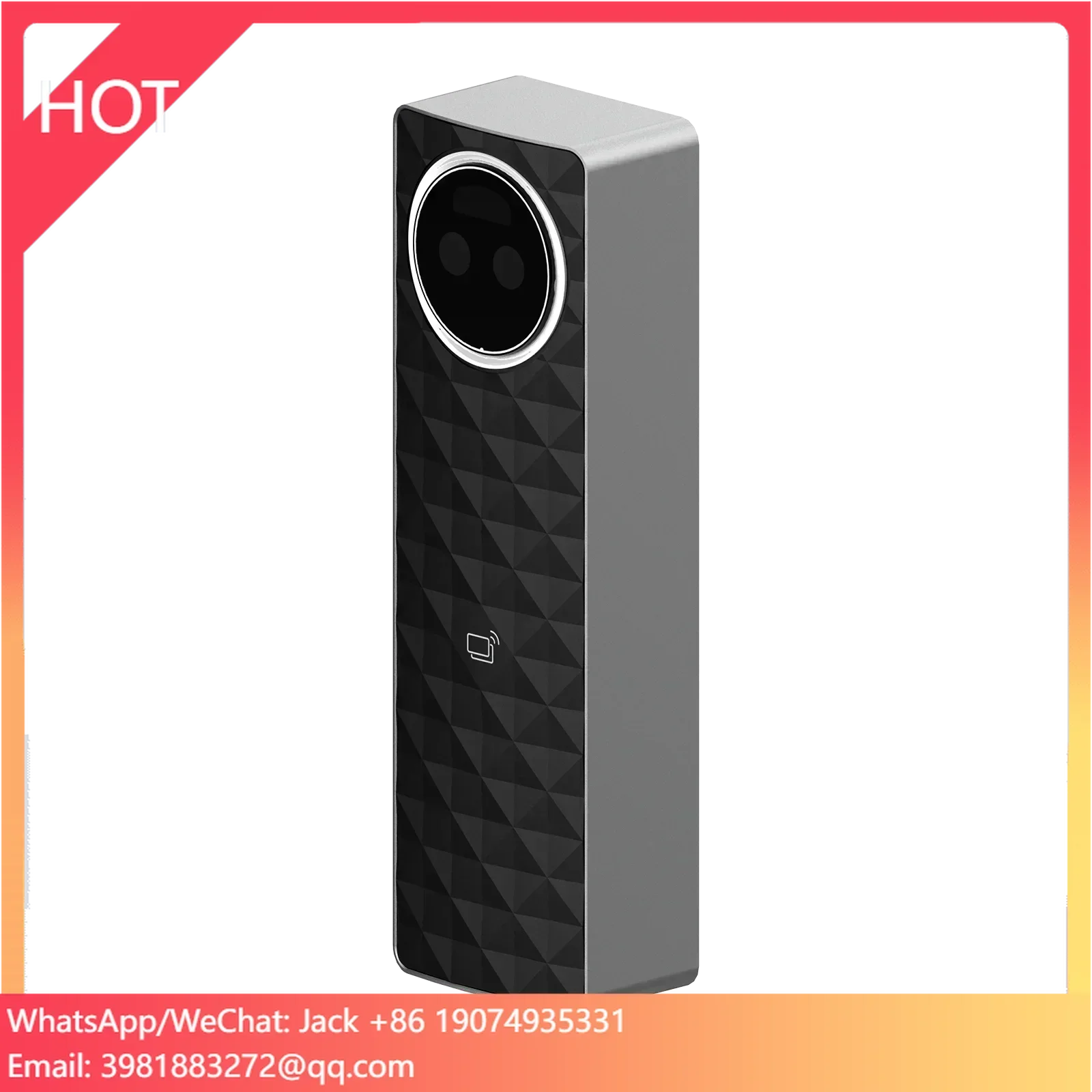 IP66 Waterproof Outdoor AI Facial Recognition Access Control 10,000 User Card Reader WIFI TCP IP Door Access Control System