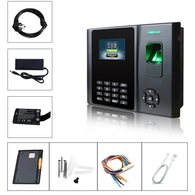 GPRS Fingerprint Door Access Control And Time Attendance With Battery And IC Card HF BIO880