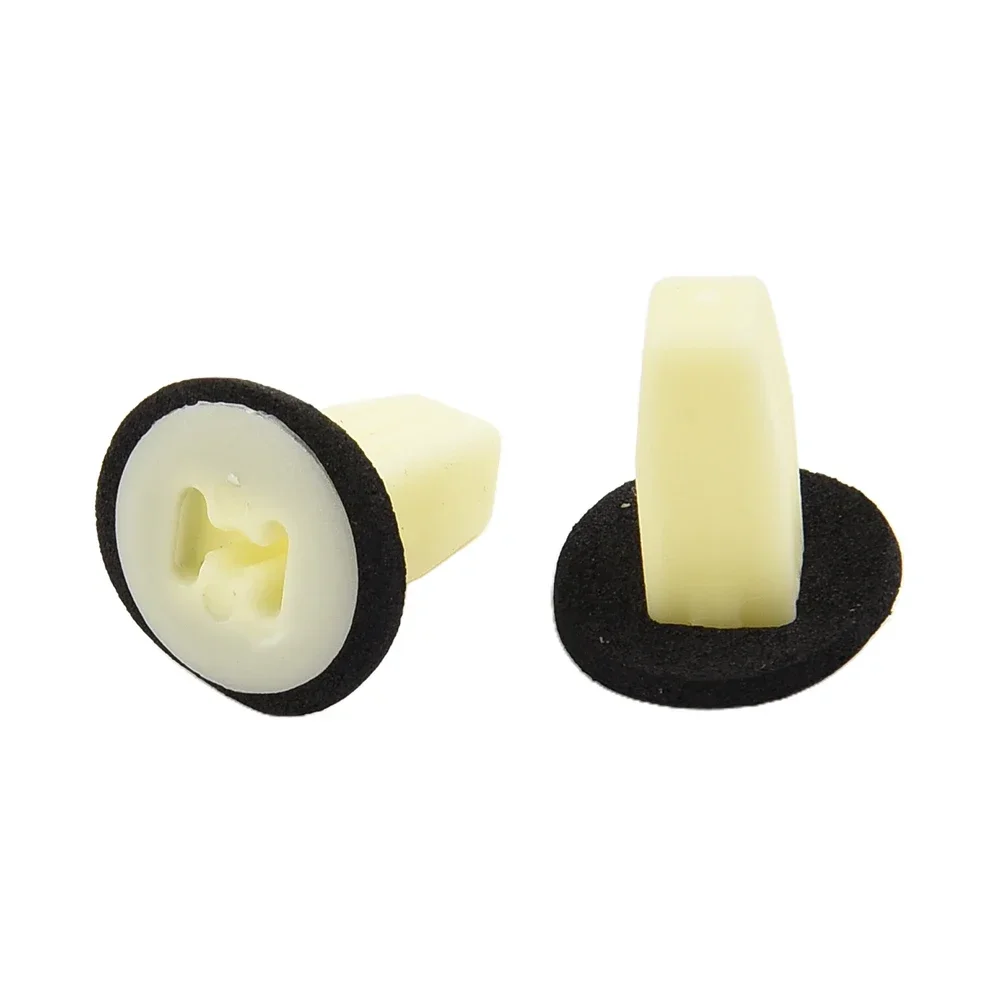 フォード用の白いリテーナークリップ,リアランプの交換,新しい部品,アクセサリー,プラスチック製フィッティング,15x25x9mm, 2個