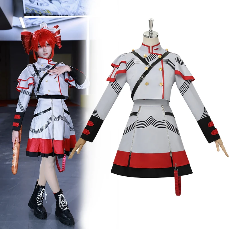 Ensemble de costumes de cosplay d'idoles virtuelles d'anime japonais, tenue de scène 2D ACG pour concert, robe de performance, costume de jeu de rôle, pour femmes, fête d'Halloween