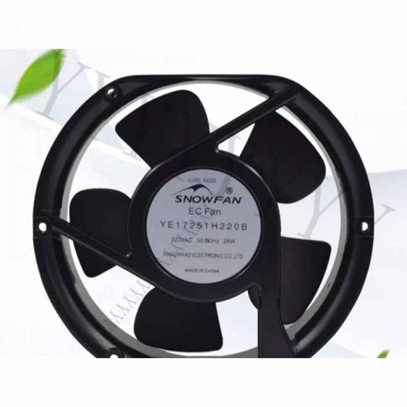 

Y+ ДЛЯ SNOWFAN YE17251H220B 220 В 17 СМ 17251 Металлический охлаждающий вентилятор