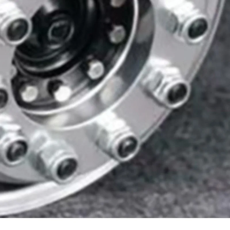 

LESU Front Metal Wheel Hub for 1/14 Tamiyay Man Axles RC Tractor Truck Remote Control Dumper Spare Parts Toys for Adult TH16385