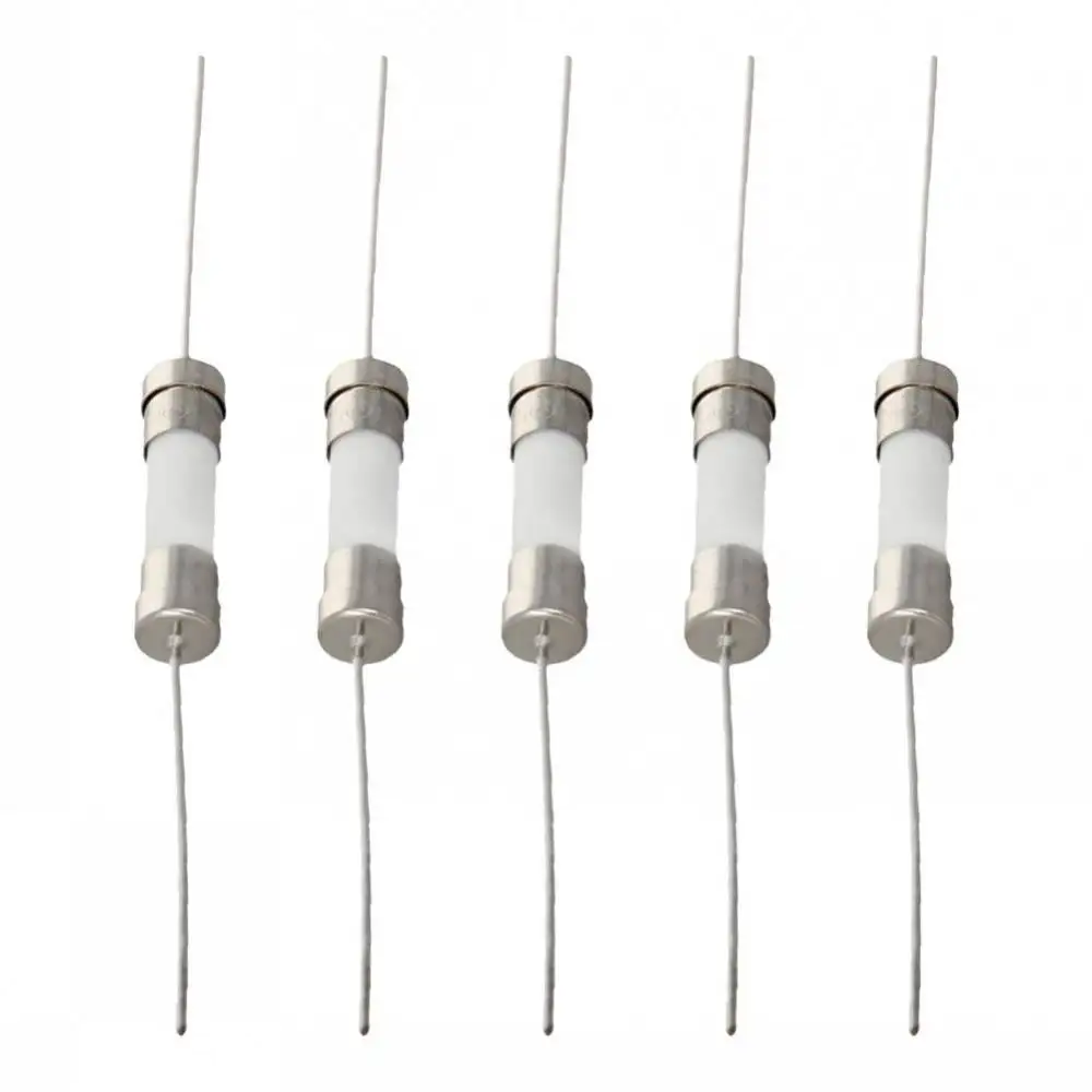 100PCS 6*30mm Ceramic Fuse Fast  Blow Tube Fuse With a Pin 6X30MM 250V 8A 10A 15A 20A 25A 30A