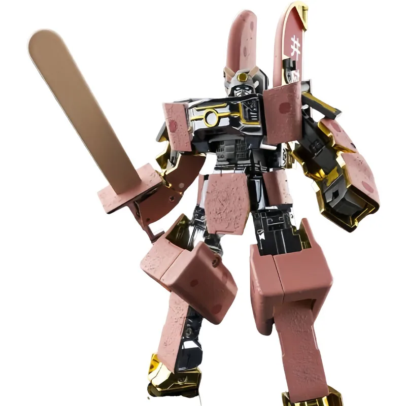Bandai Original ChogokinImuraya Red Bean Ice Pop Robot 110mm Anime figuras de acción juguetes para niños regalo de Navidad modelo coleccionable