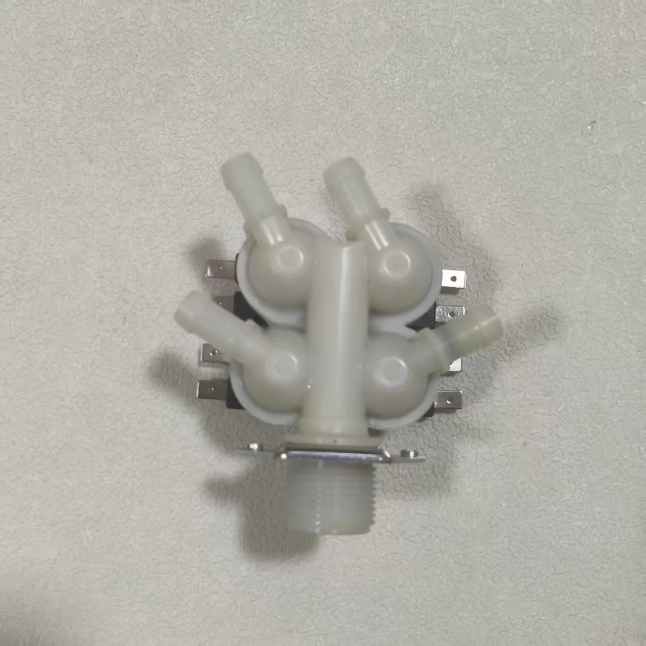 High quality washing machine hose commercial washing machine parts electric solenoid valve 4-way water inlet