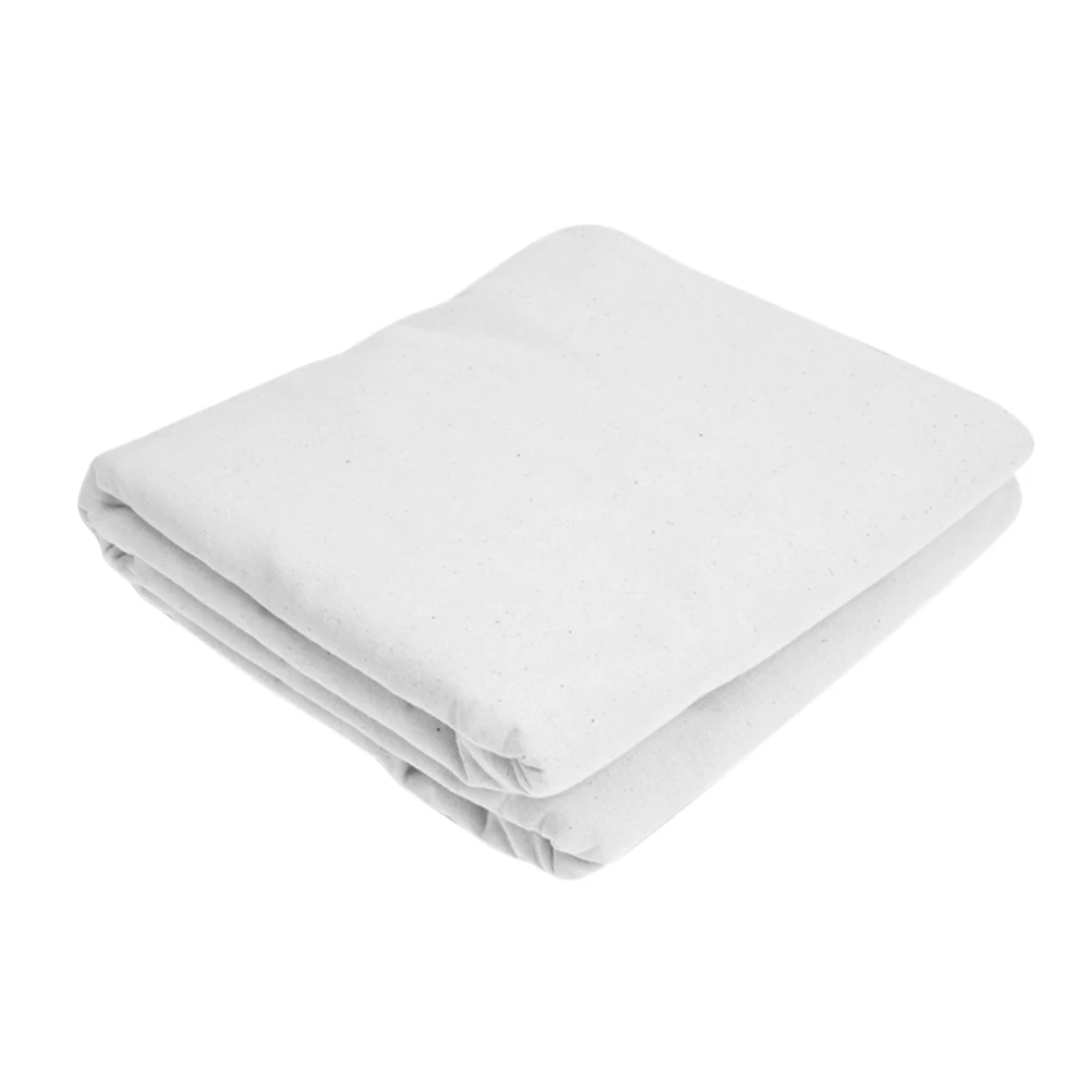 

Washable Reusable Cotton Cover Floor niture Protection Large Durable Dust Sheet Paint Drop Cloth For Home Renovation