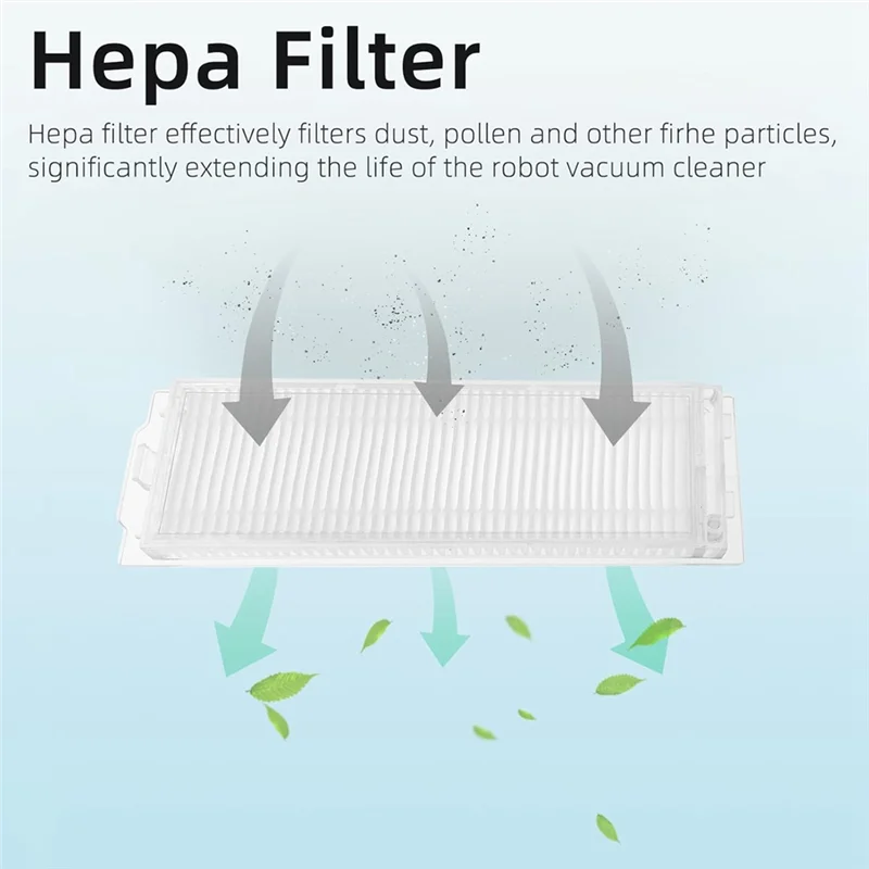 Wyze WVCR200S 로봇 진공 청소기 롤러 메인 사이드 브러시 Hepa 필터 교체 액세서리 용 M04K