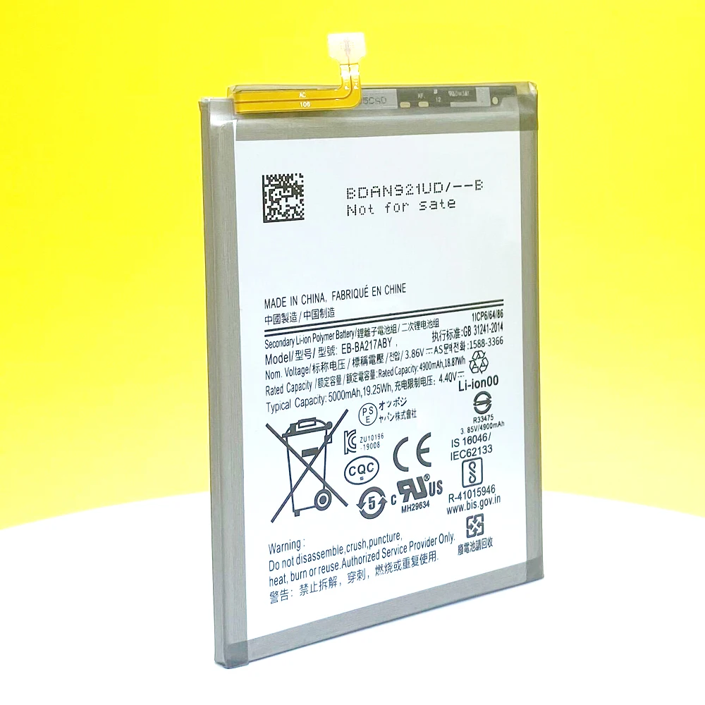 New EB-BA217ABY A12 Battery For Samsung Galaxy A21s SM-A217F/DS SM-A217M/DS SM-A217F/DSN a12 SM-A125FN A125