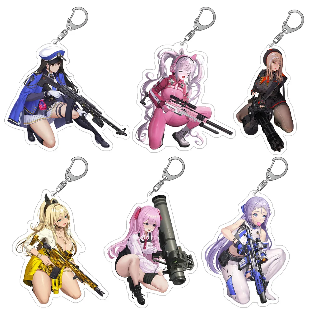 Loen Store GODDESS OF VICTORY: NIKKE new official yan sin milk poli soda noir tove ade yuni alice Acrylic keychain Bag pendant