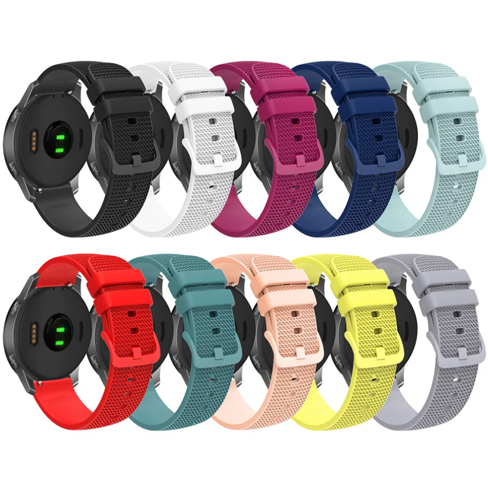 BEHUA Silikon-Armband, Silikon-Armband, Schnellverschluss-Armband, 18 mm, 20 mm, 22 mm Breite, Ersatzzubehör