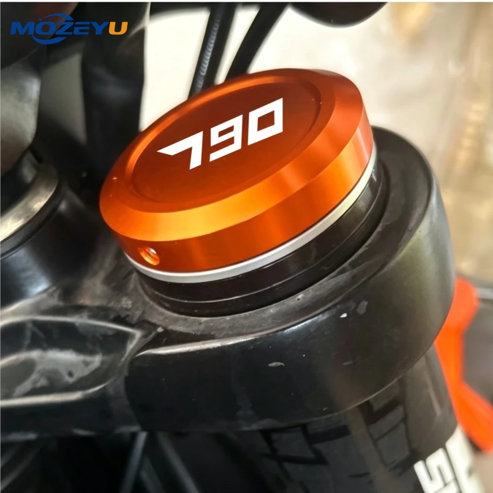 

For 790 Duke 790 2017 2018 2019 2020 2022 2023 2024 2025 Motorcycle Front Fork Suspension Top Cover Cap Duke790 CNC Accessories