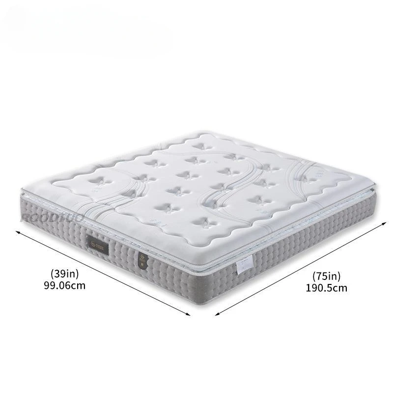 

Comfortable Latex Mattress Double Size Fine Steel Whole Mesh Spring Soft Mattress Support Customization