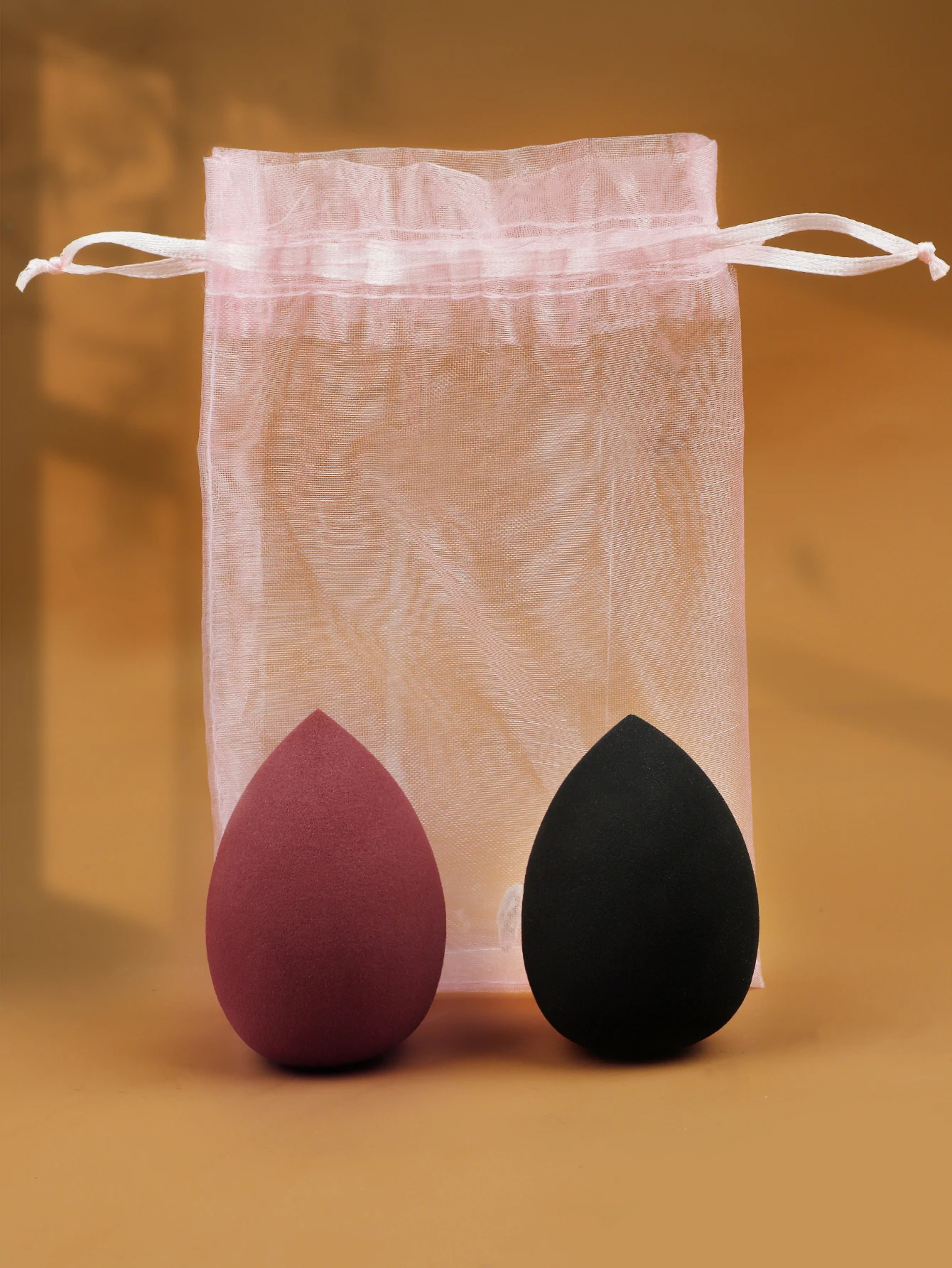 عبوة من إسفنجات التجميل التي تعمل بالماء والتي تتوسيع في الماء بدون مسحوق ممتص + حقيبة شبكية مريحة للتخزين #6