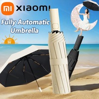 Xiaomi 24 Bone Folding Umbrella Fully Automatic Double Bone SPF 50+ UV Protection Rain Resistance Strong Wind Resitance Umbrella