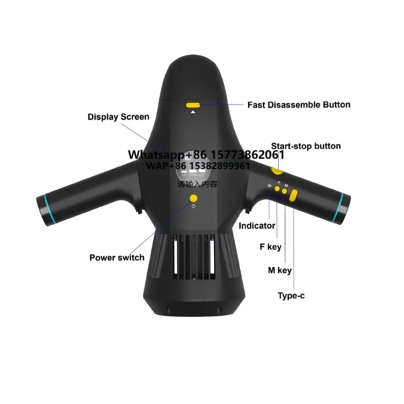 

Подводный скутер Sinodiving 2025: Прямые поставки с завода, коммерческий класс, для дайвинга и тренировок в бассейне, умный скутер для погружений