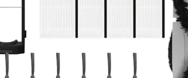 

For Ionvac For SmartClean For Robovac Robotic Vacuum Cleaner Main Roller Brush And Side Brush Covers Replacement Parts