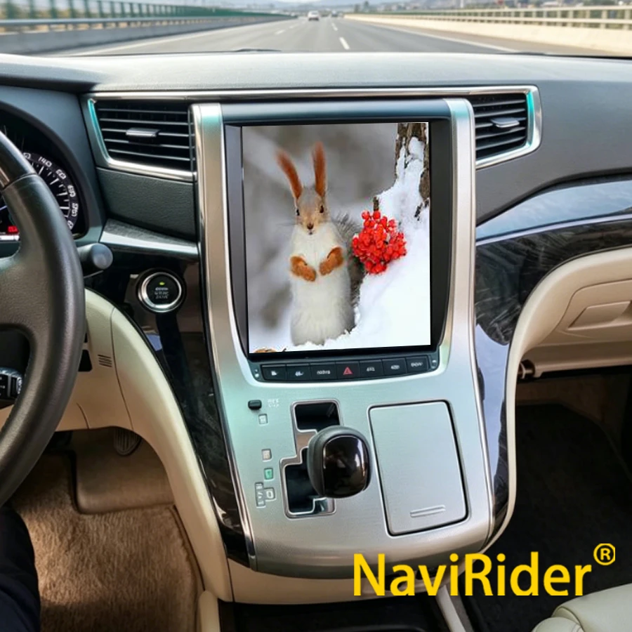 Yes WIFI+4G Android 14 Screen Car Radio For Toyota VELLFIRE Alphard H20 2008-2014 GPS Multimedia 256GB DSP Auto Video Player HU