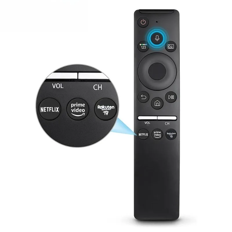 Voice Replacement Remote Control For Samsung TV Curved UHD QLED LED 4K 8K Smart TVs Universal Fit For All Samsung TV Models