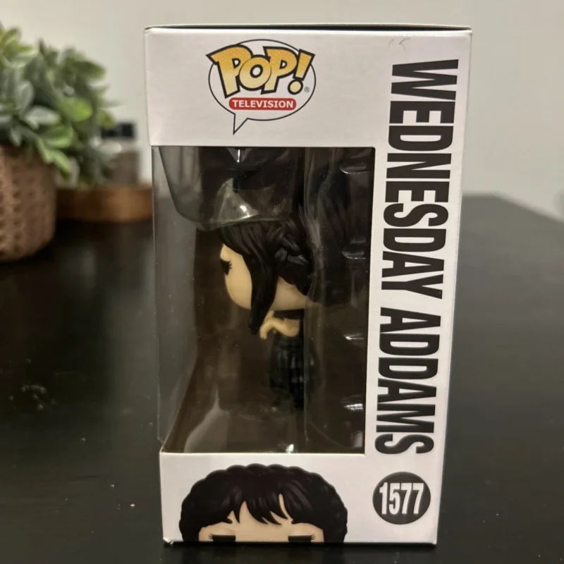 

Оригинальная фигурка Funko Pop Уэнсдей Аддамс # Коллекционная фигурка-статуэтка 1577: Декоративная модель, лимитированная серия, игрушка, подарок