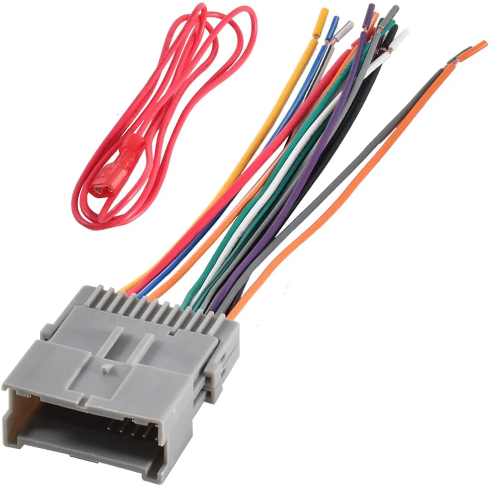 Car Radio Stereo Wiring Harness Antenna Adapter Connector Plug Replacement for GM Chevy GMC Buick 2002-2008 Early Model