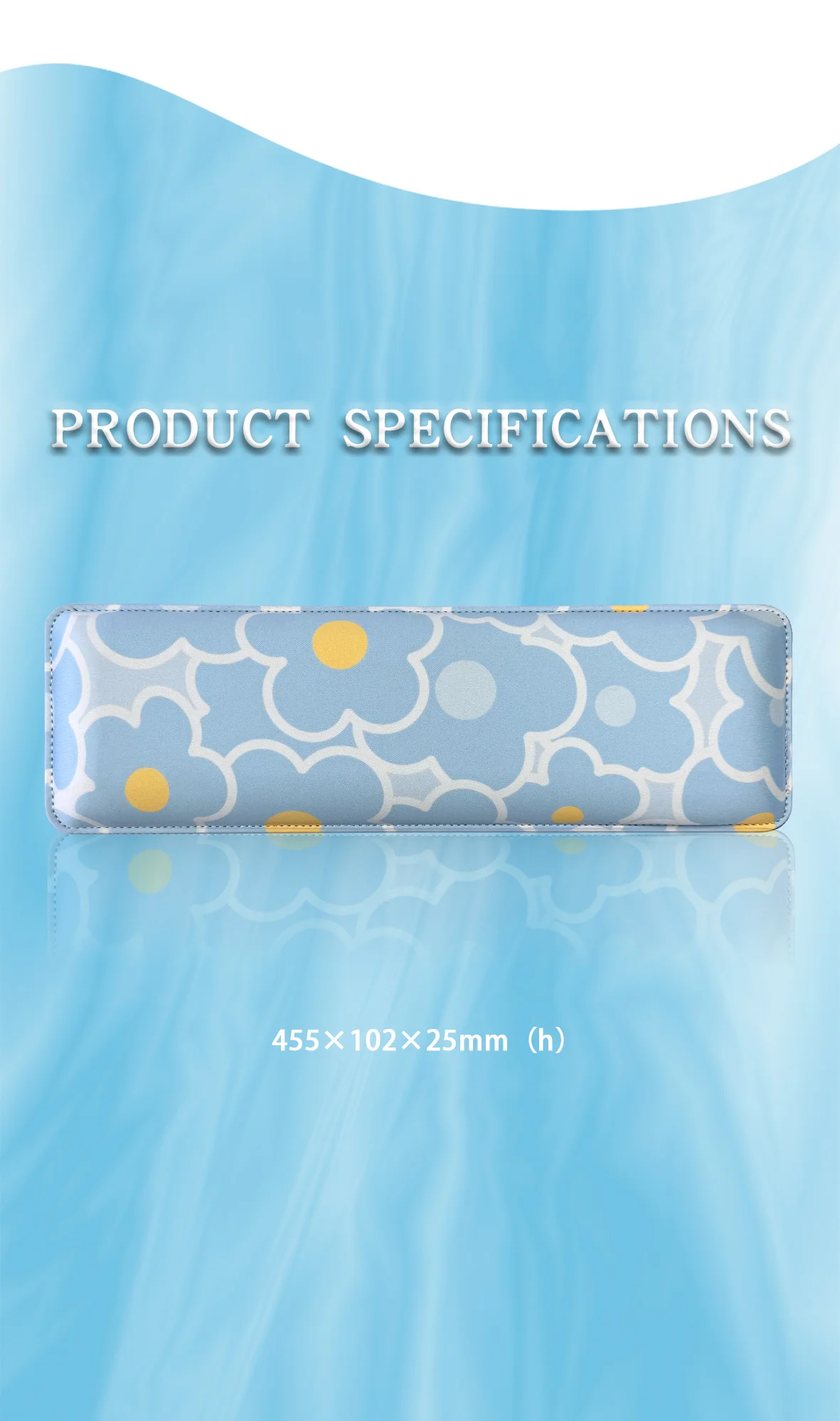 Eco Friendly Customize Keyboard Wrist  Pad Cartoon Pattern Heated  Scratch Proof Wrist Rest Mouse Pads Carry Comfort OEM