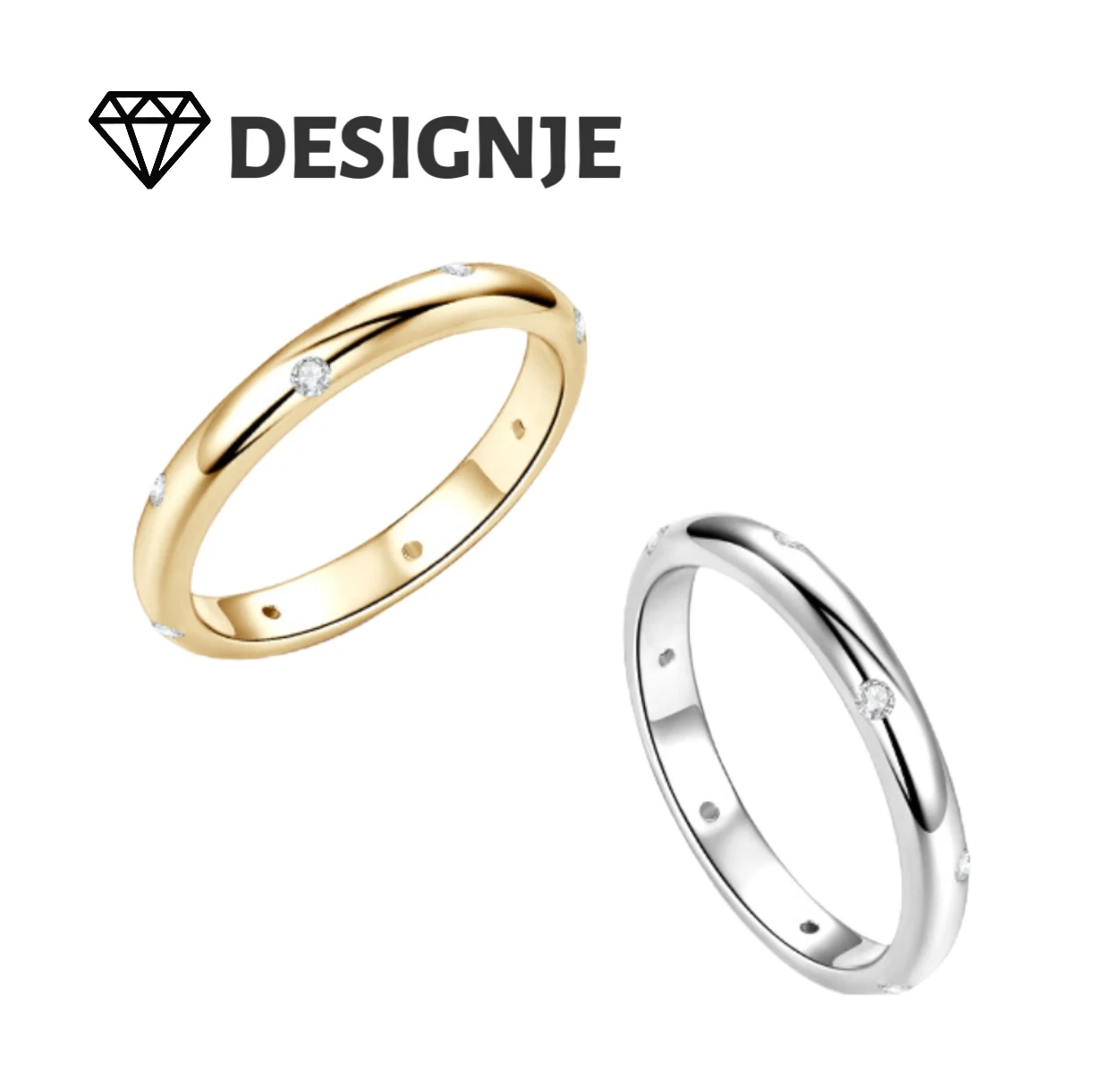 

Simple, versatile, layered, luxurious, high-end, Moissanite, starlit, ring for women, simple, fashionable, elegant, temperament,