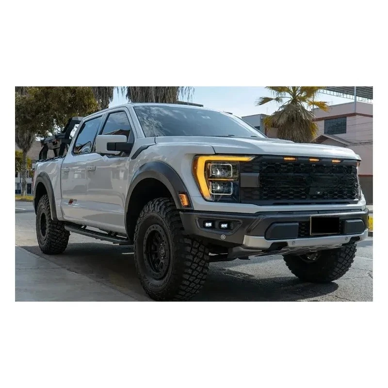 

Hot Sale Ford Ranger T6 T7 T8 Kit Convert to 2023 F150 Raptor Facelift Bodykit Auto Body Systems for Ford Ranger Conversion Kit