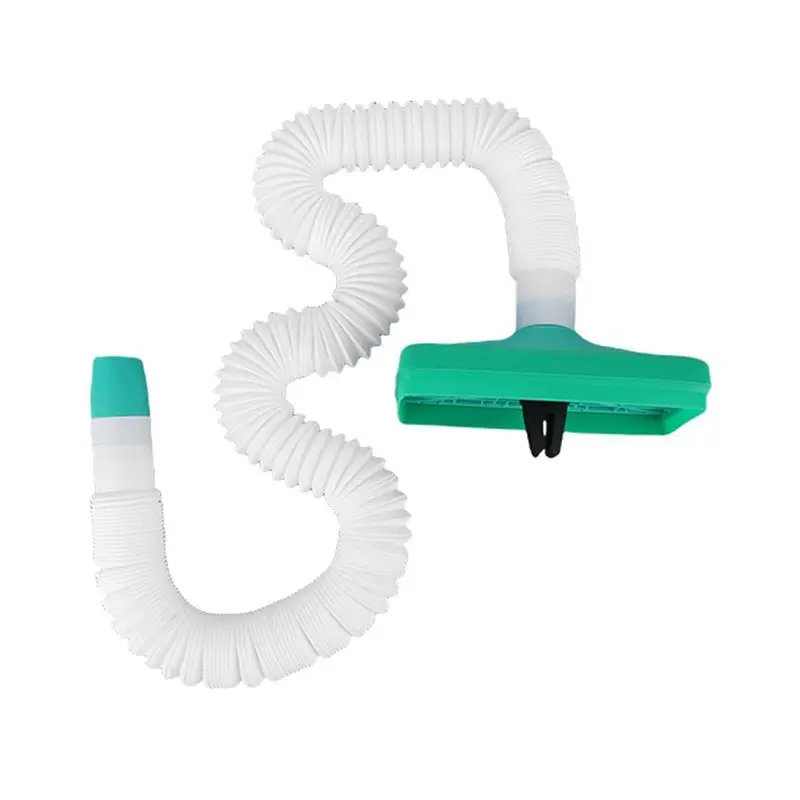 

ABTU-1 PCS Car Air Conditioning Vent Extension Hose Telescopic Universal ABS Auto Air Conditioner A/C Outlet Hose,White & Green