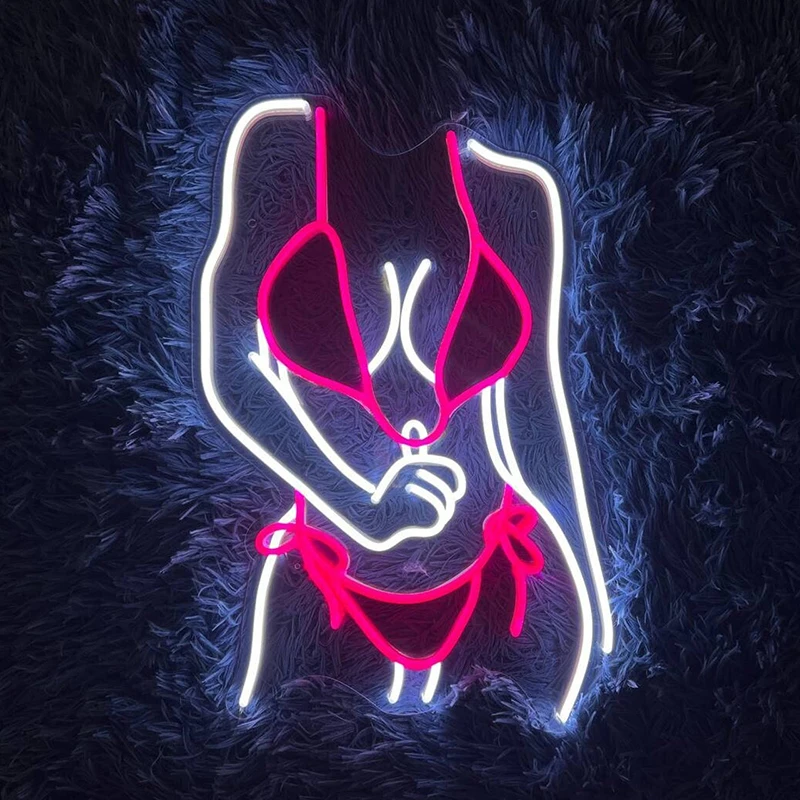 

Sexy Body Led Neon Sign Female Figure Led Lights Woman Room Bedroom Decor Bar Club Pub Wall Hanging Decoration Neon Light Signs