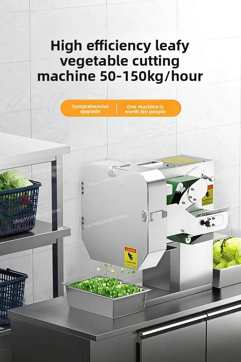 Cortador de verduras comercial pequeño y multifuncional para cortar cebollín, repollo fermentado y pimiento en filamentos