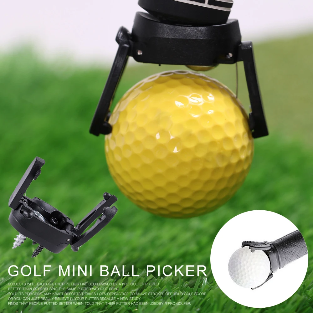 Outdoor Golf Ball PickUp For Putter Open Pitch And Retriever Golf Ball Picker Golfball Pick Up Tools Golf Training Aids