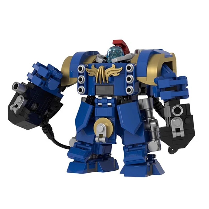 Bricklink MOC idées jeu de combat Robot réempteur Dreadnought Mecha guerrier ensembles blocs de construction créatifs jouets pour enfants cadeau de noël