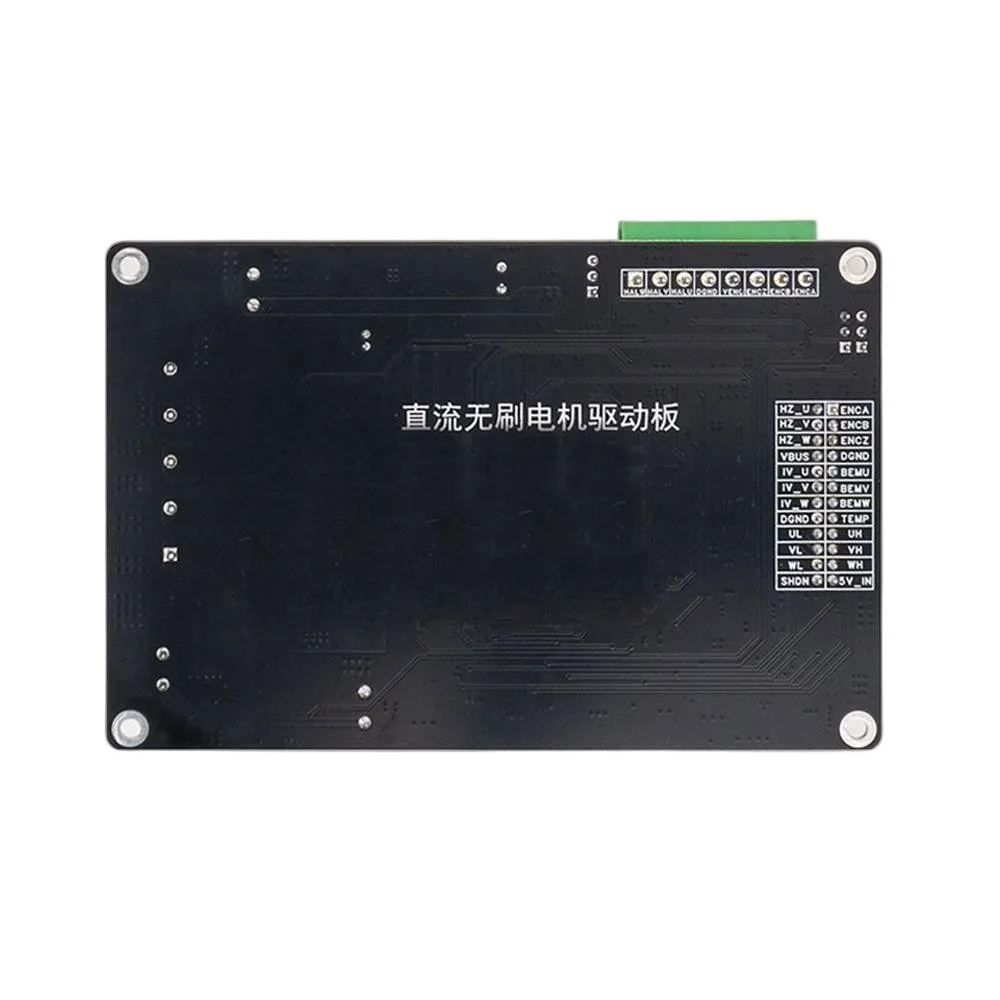 DC12-60V 10A 600W BLDC FOC PID PMSM Brushless DC Motor Driver Board PD6010B Module Hall Encoder Zero Crossing Detection Board