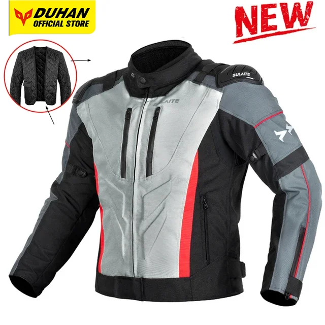 Waterproof Motorcycle Jackets Windproof Warm Motorcycle Riding Jacket Winter Motorbike Riding Jacket Motocross Clothes