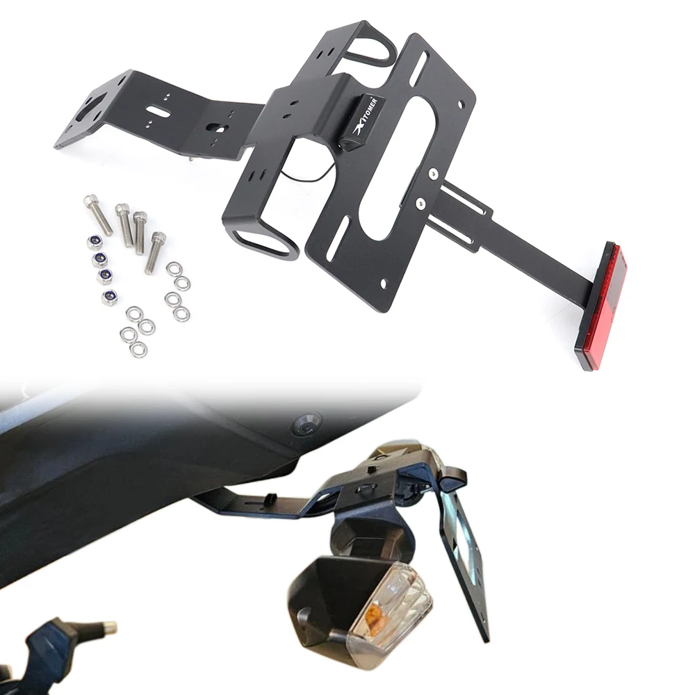 

For KAWASAKI VERSYS 1000 S SE 2019 2020 2021 2022 2023 2024 2025 Motorbike Rear Tail Tidy Fender Eliminator License Plate Holder