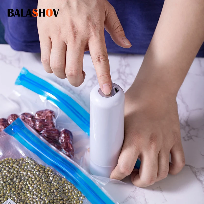 

Small Sealing Machine Vacuum Sealer Machine Vacuum Food Sealers Home Kitchen Vacuum Packer Machine With 3pcs Food Vacuum Bags