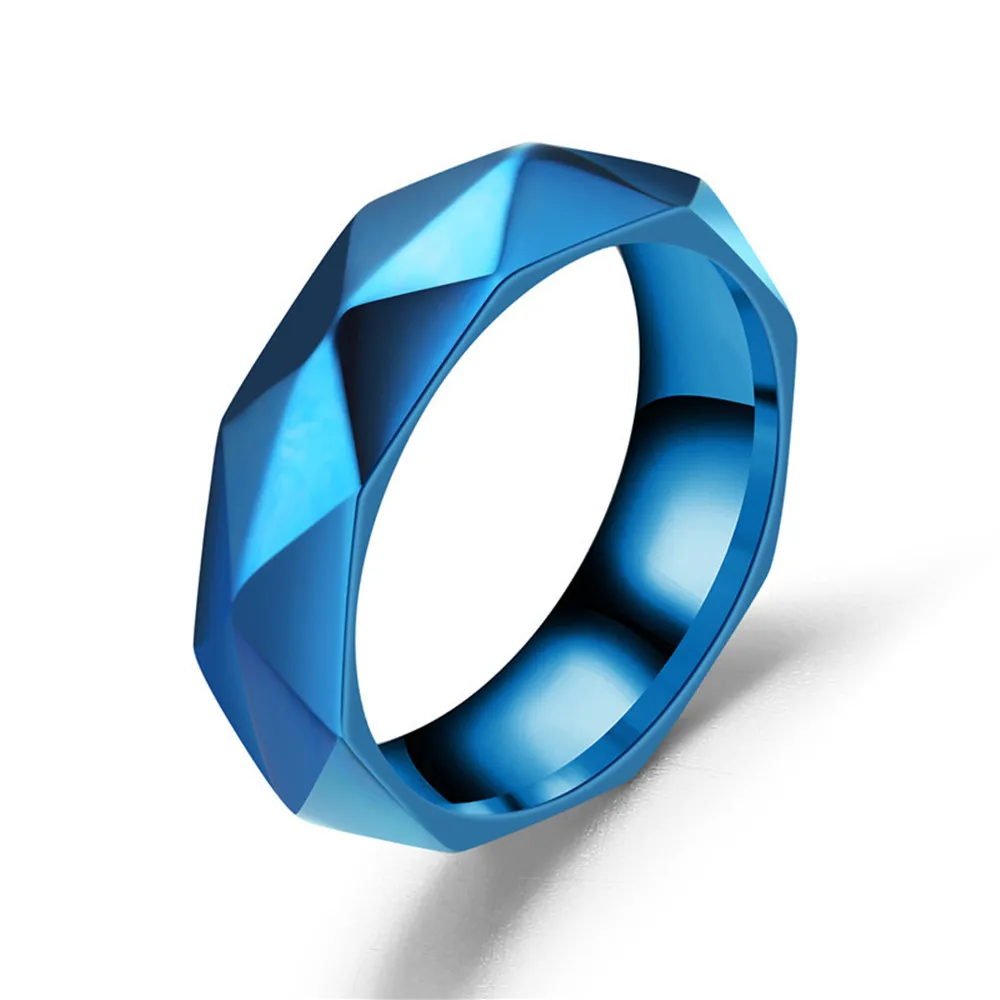 Arknights Amiya Ring Blue Diamond Cut Fashion Cosplay Costumes Props Game Gift New